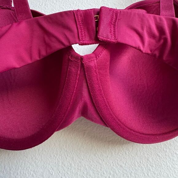 ThirdLove Third Love 24/7 Classic T-Shirt Bra Berry Magenta 38.5B Size 38B 1/2 - Picture 5 of 6